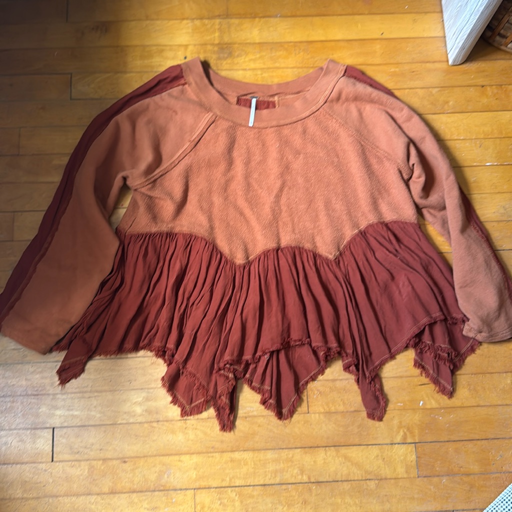 Free People Womens Loose Fitting Sweater